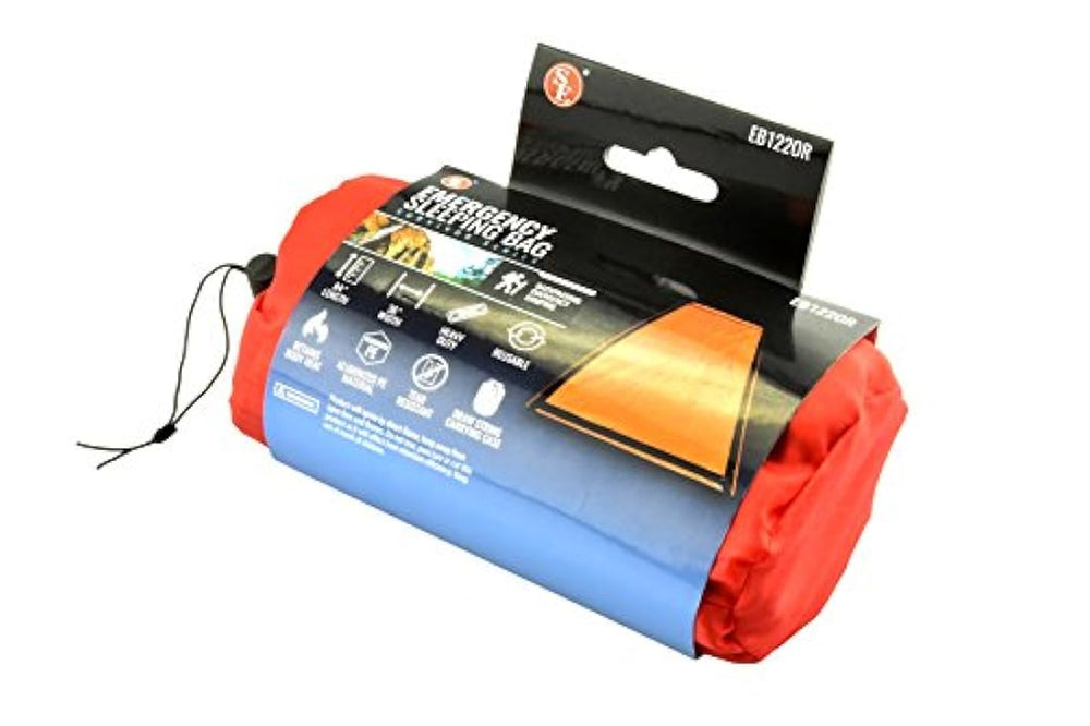Bolsa de dormir de emergencia con bolsa de transporte