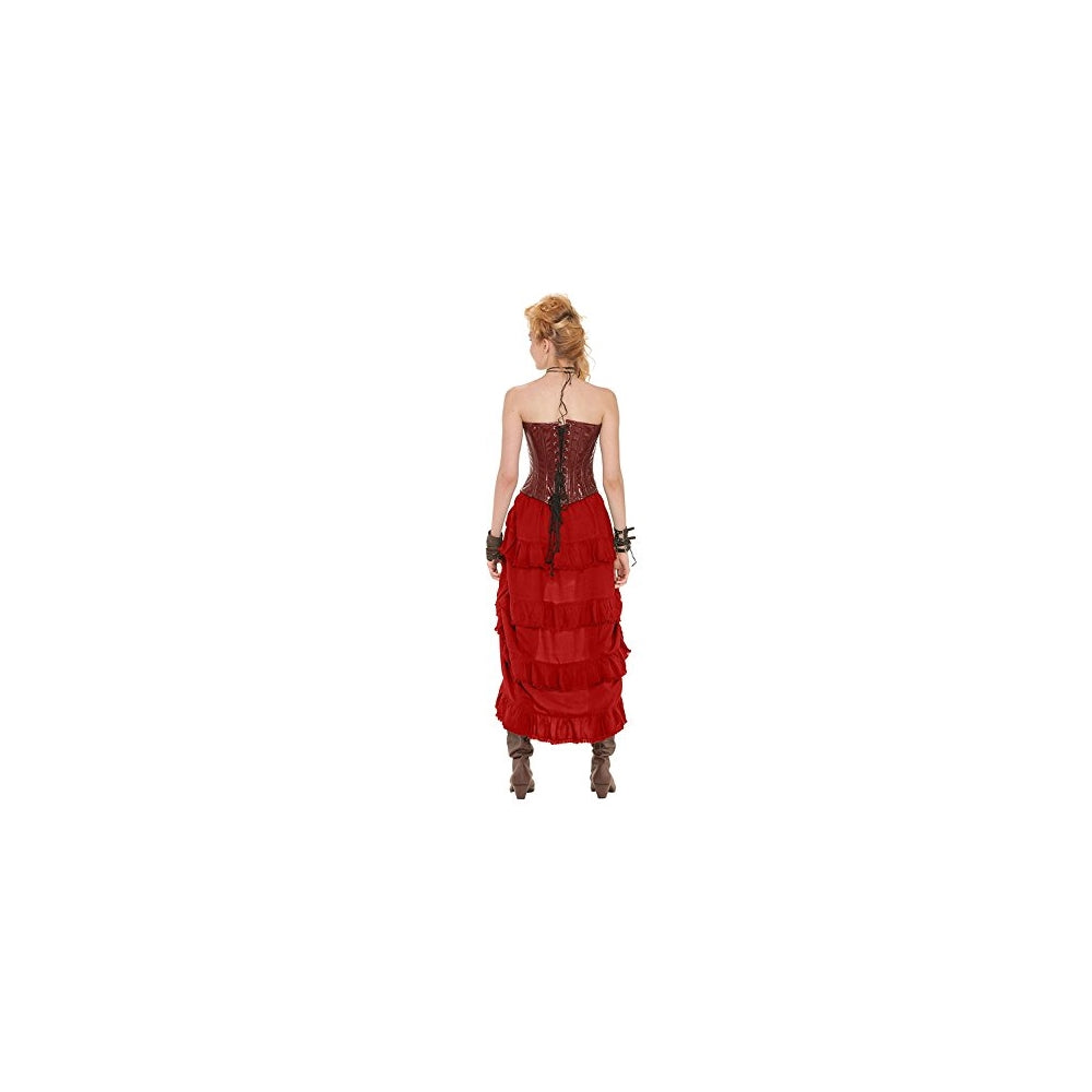 Disfraz para cosplay falda victoriano Steampunk talla S