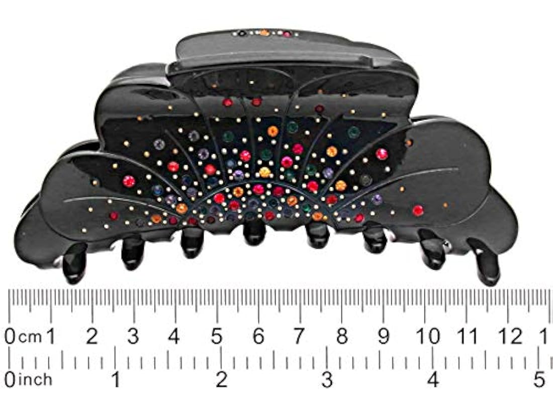 Fashion & Lifestyle - Pinza para el pelo de 5 in para mujer