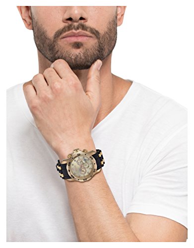 Reloj cronógrafo de acero inoxidable para hombre