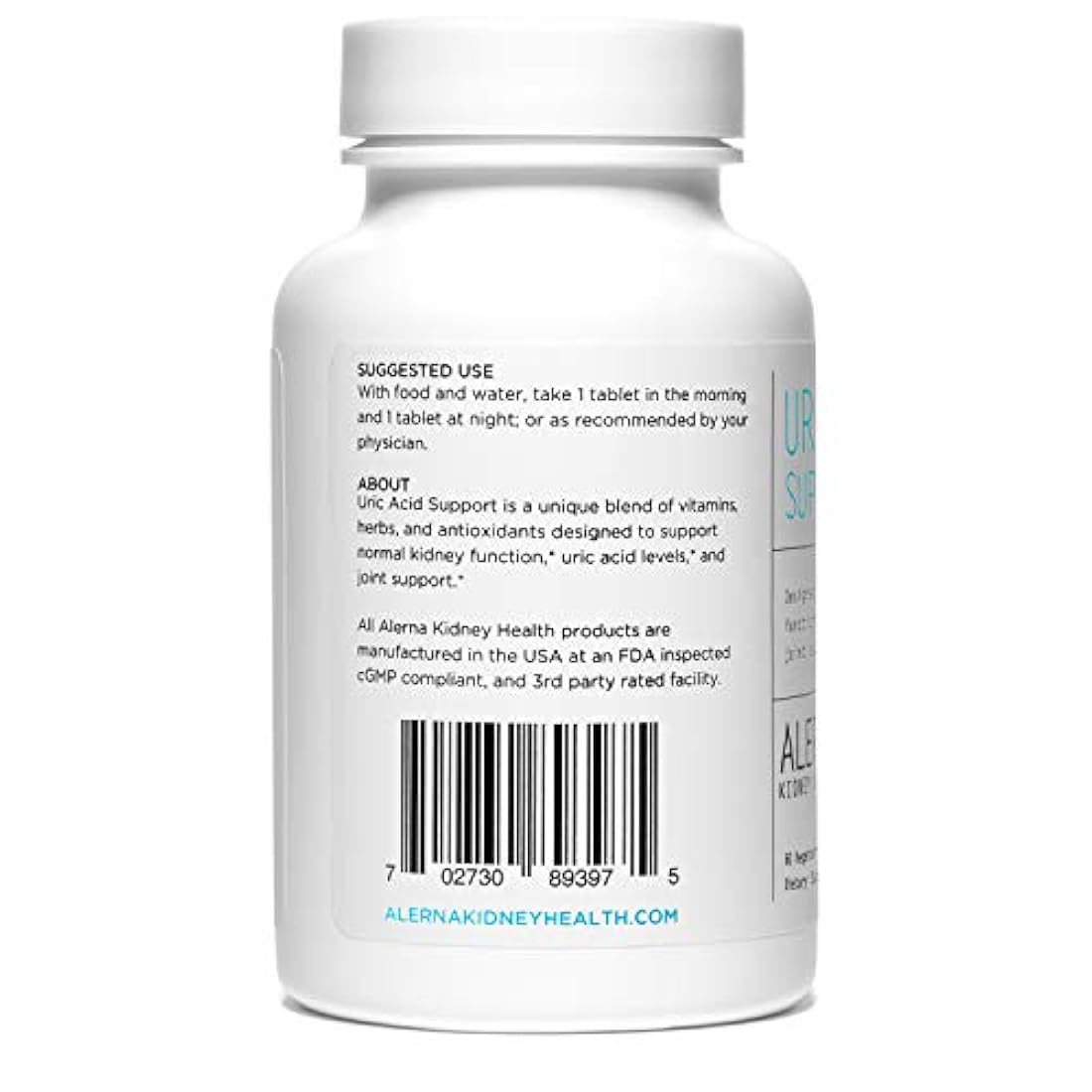 Soporte para ácido úrico, apoya función renal normal