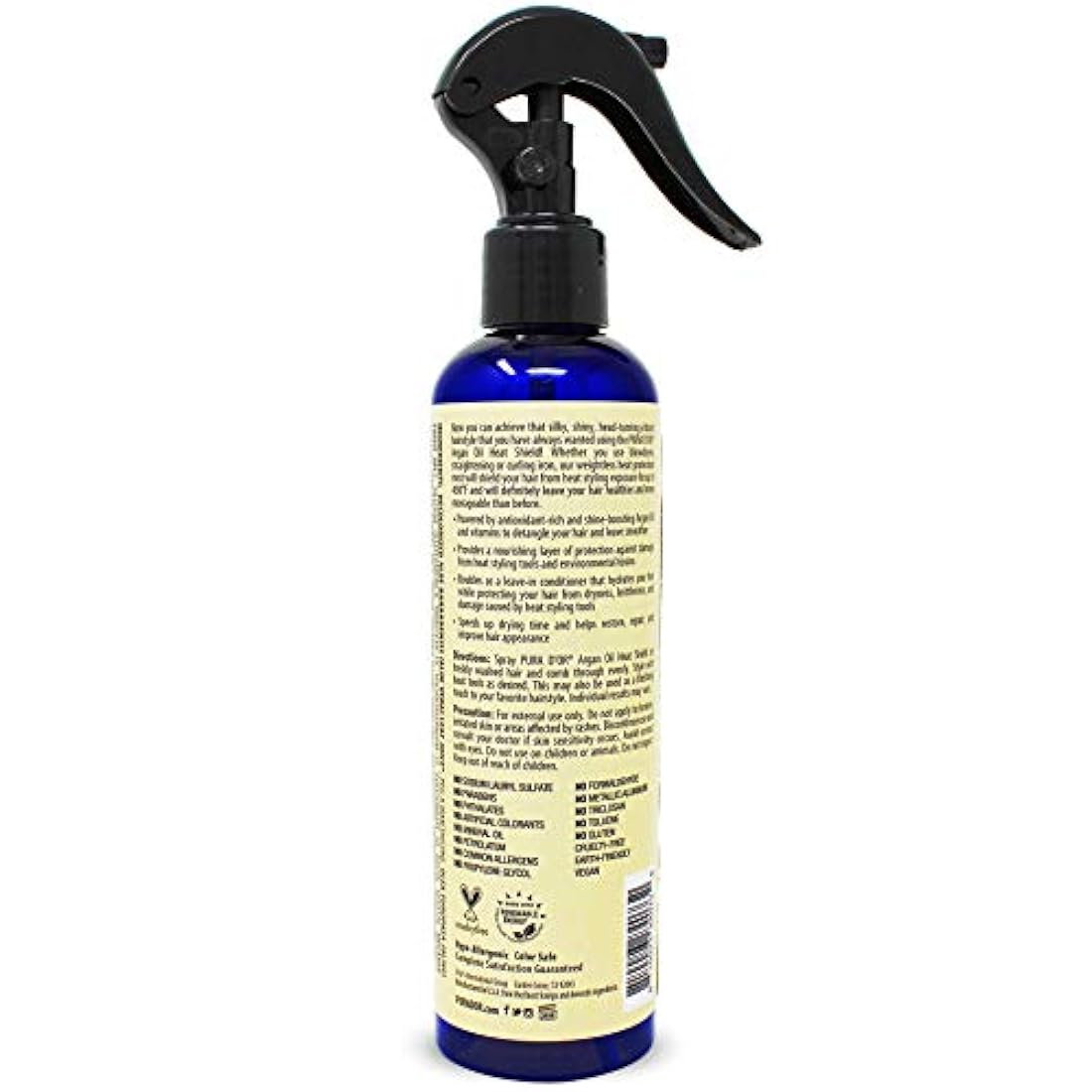 Spray protector de calor de aceite de argán PURA D'OR