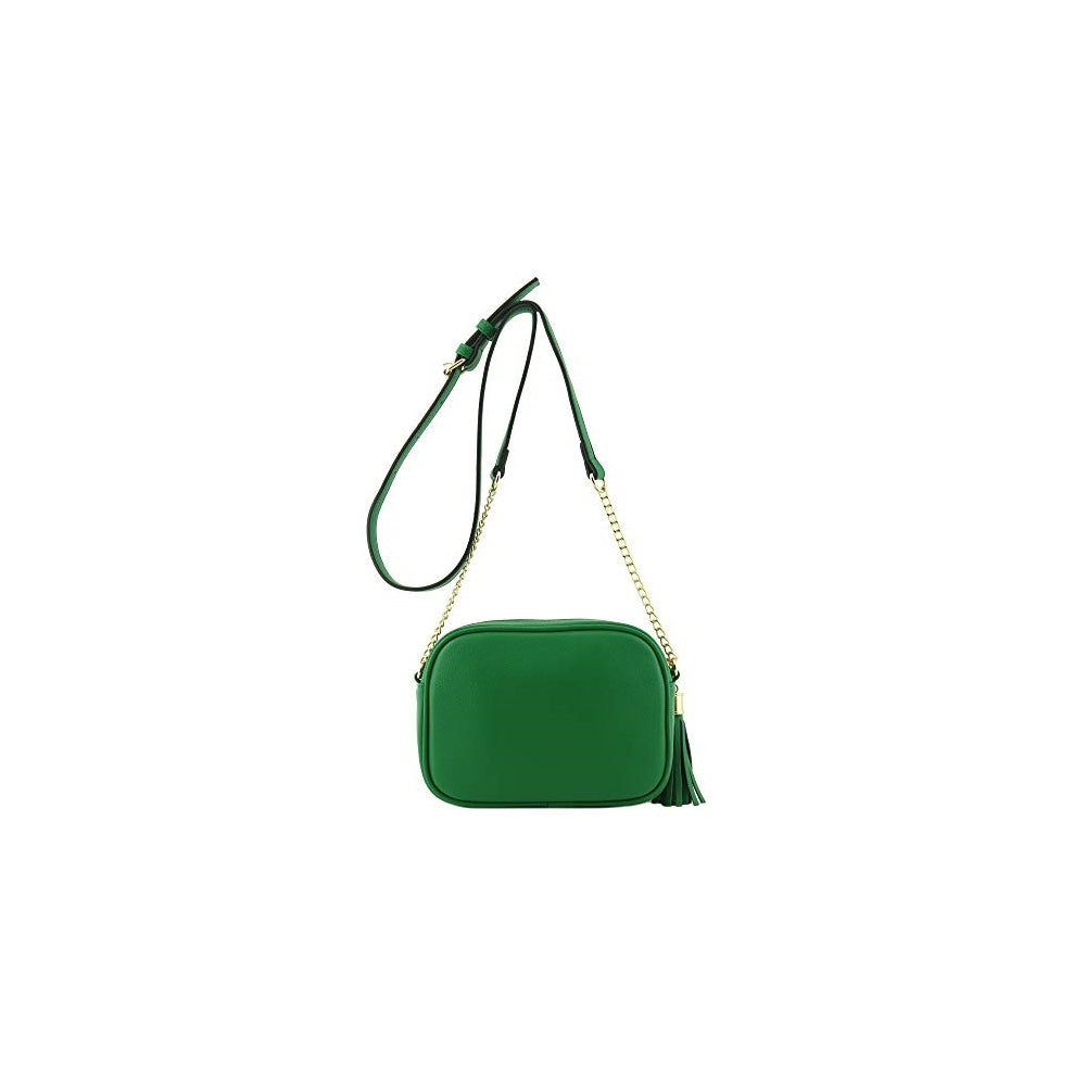 Bolsa acolchada para cámara cruzada con borla