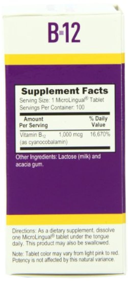 Superior Source No Shot B12, 1000 mcg, 100 unidades