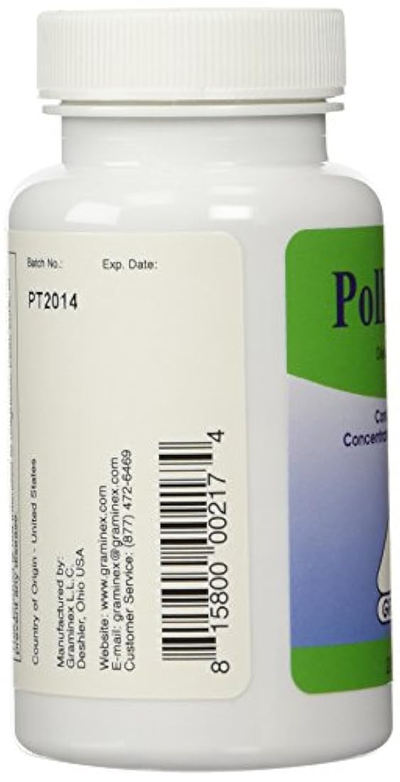 PollenAid Extracto de Polen Flor de Graminex - 200 Tabletas