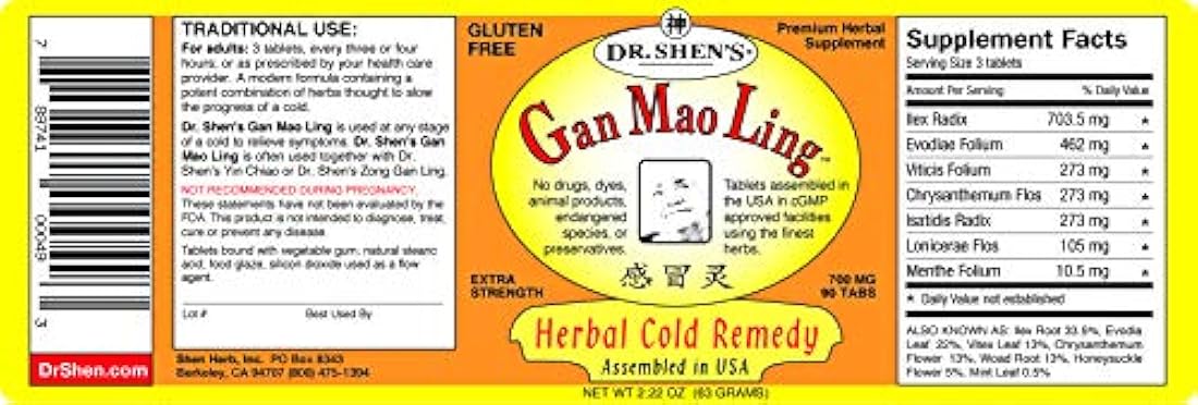 DR. SHEN'S - Suplemento multivitaminico