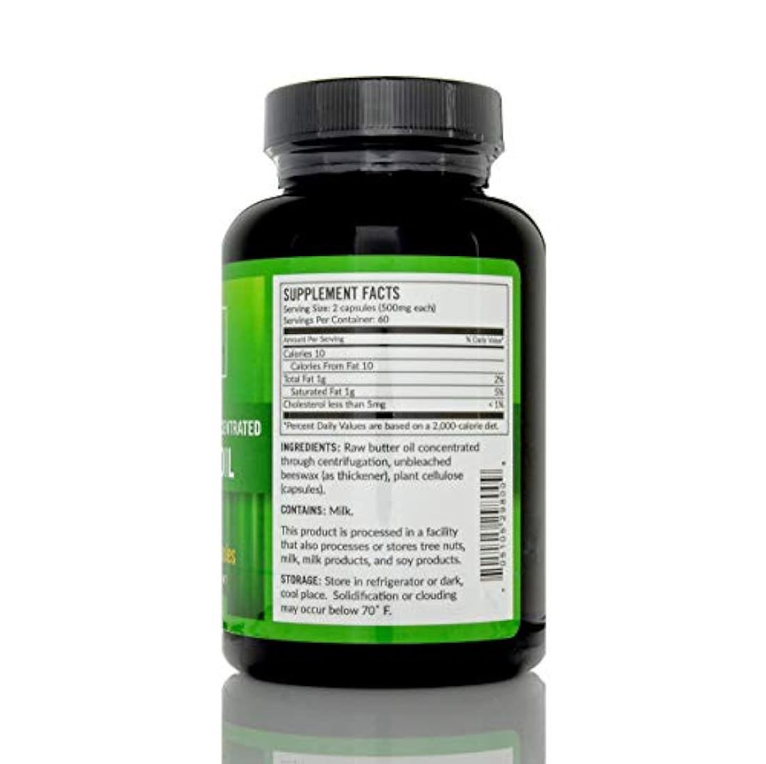 Vitamina Aceite de mantequilla 120 cápsulas