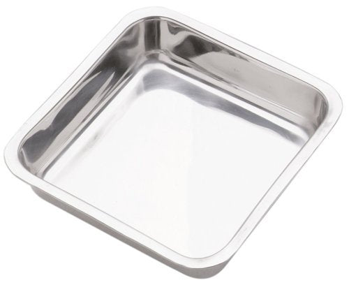 Molde para pastel de acero inoxidable 7.5 pulgadas, cuadrado