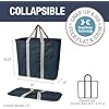 Cesta de Ropa Plegable CleverMade, Grande, 2 Piezas, XL