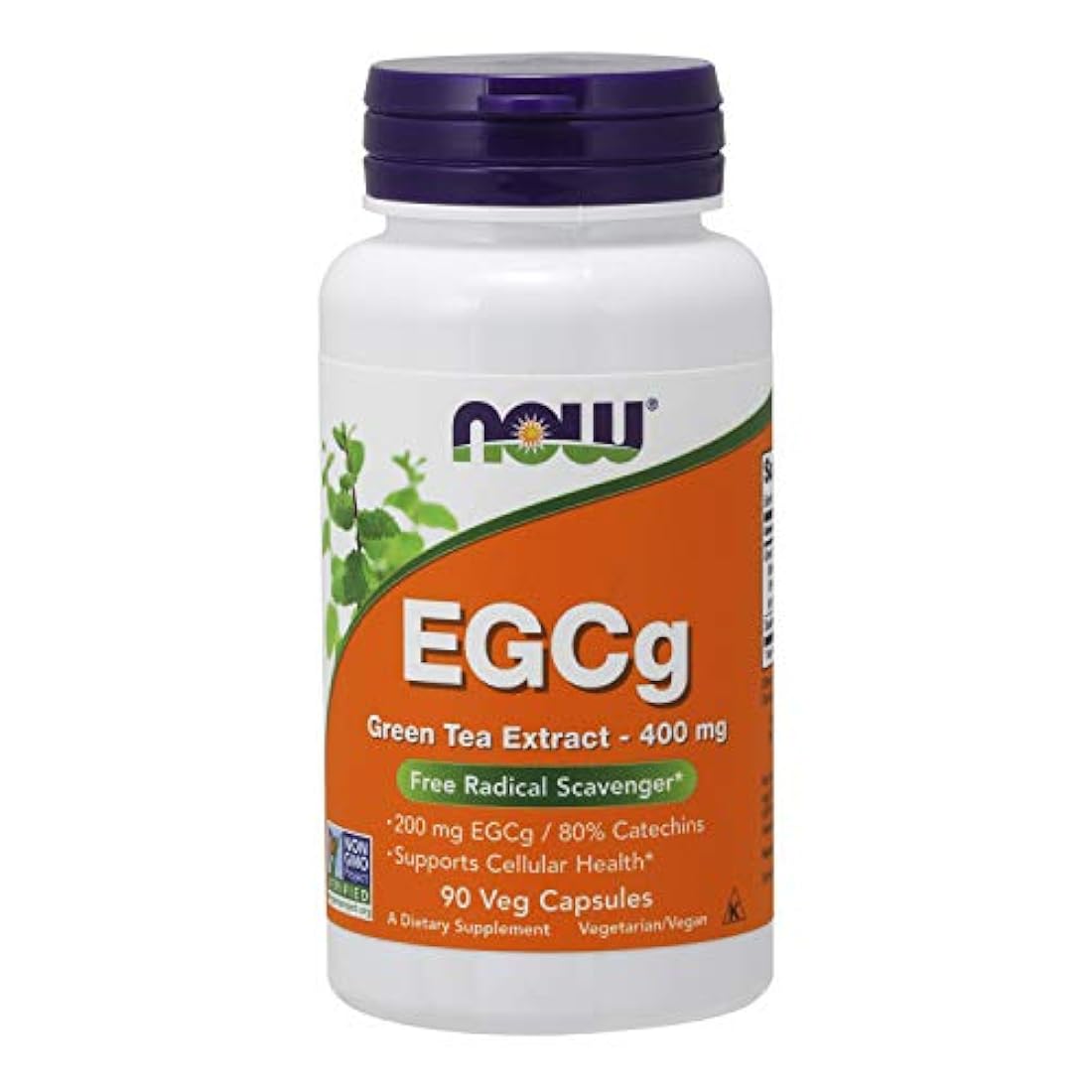 NOW Foods EGCg Extracto de Té Verde 0.014 oz, 4704, 1, 1