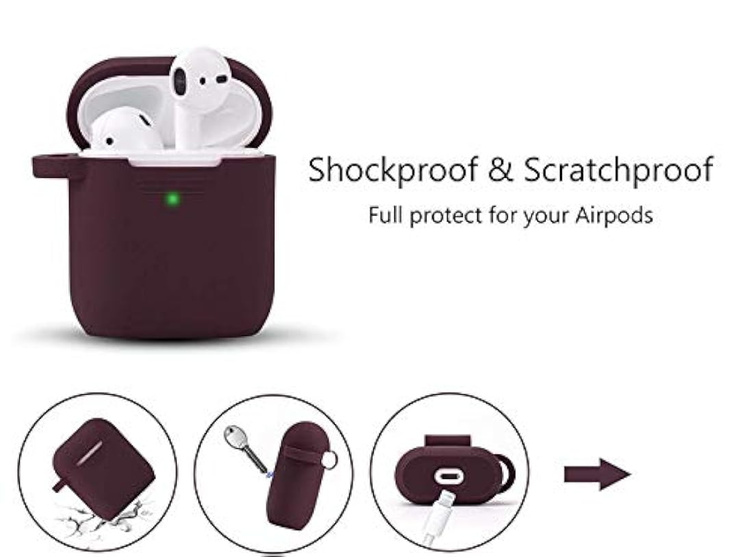 Funda para Airpods, Filoto Airpod Funda para Apple Airpods