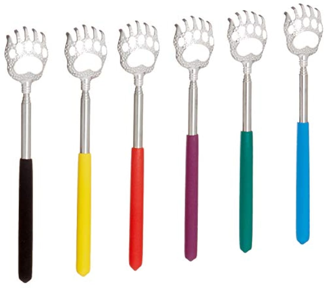 Rascador de espalda con mango de goma suave