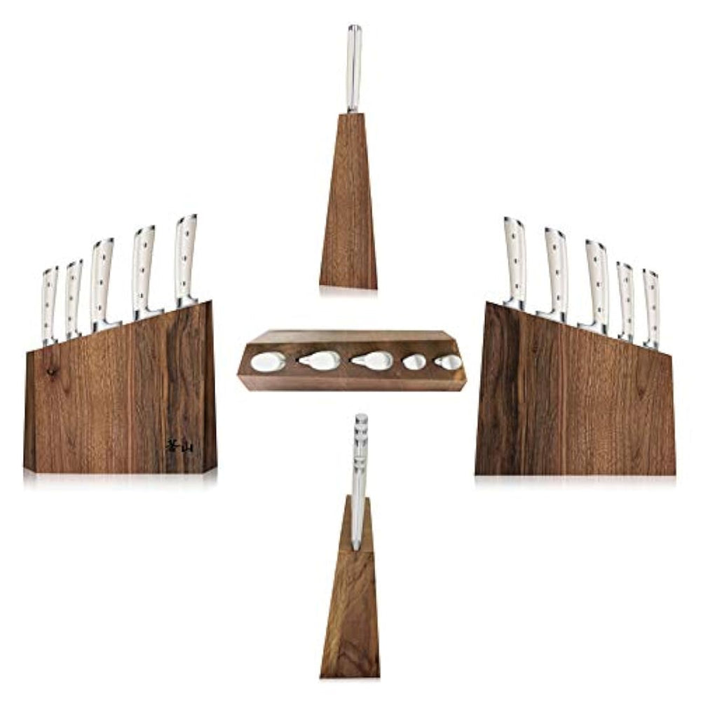Juego de 6 cuchillos forjados de acero alemán