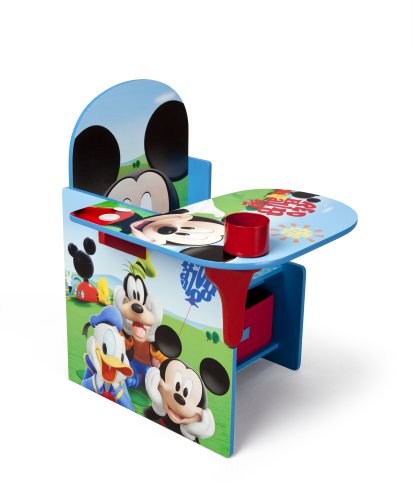 Silla para niños Escritorio con contenedor de almacenamiento