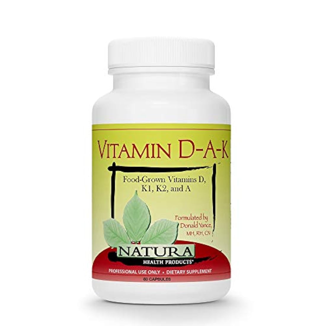 Vitamina d-a-k - vitamina D, K1, y K2 60 Cápsulas