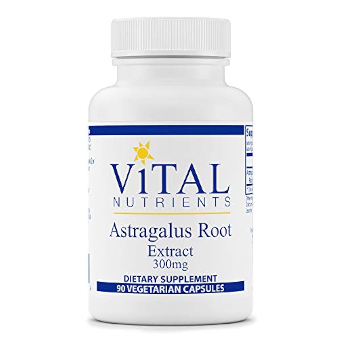 Nutrientes vitales - Extracto de raíz de astrágalo 300 mg