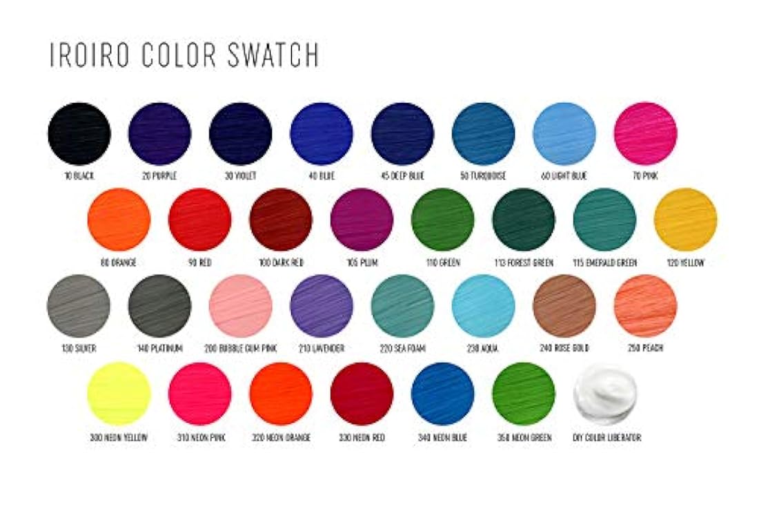 Tinte para el cabello semipermanente IROIRO
