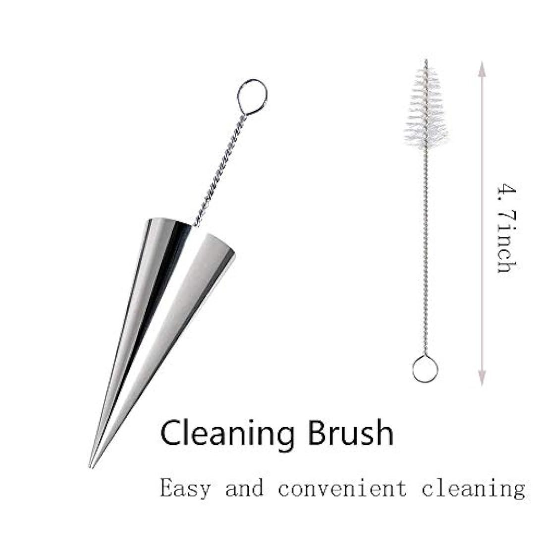 Tissir - Conos para hornear de 3 paquete de 20 unidades