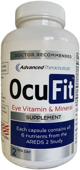 Suplemento de vitaminas y minerales para ojos Ocufit
