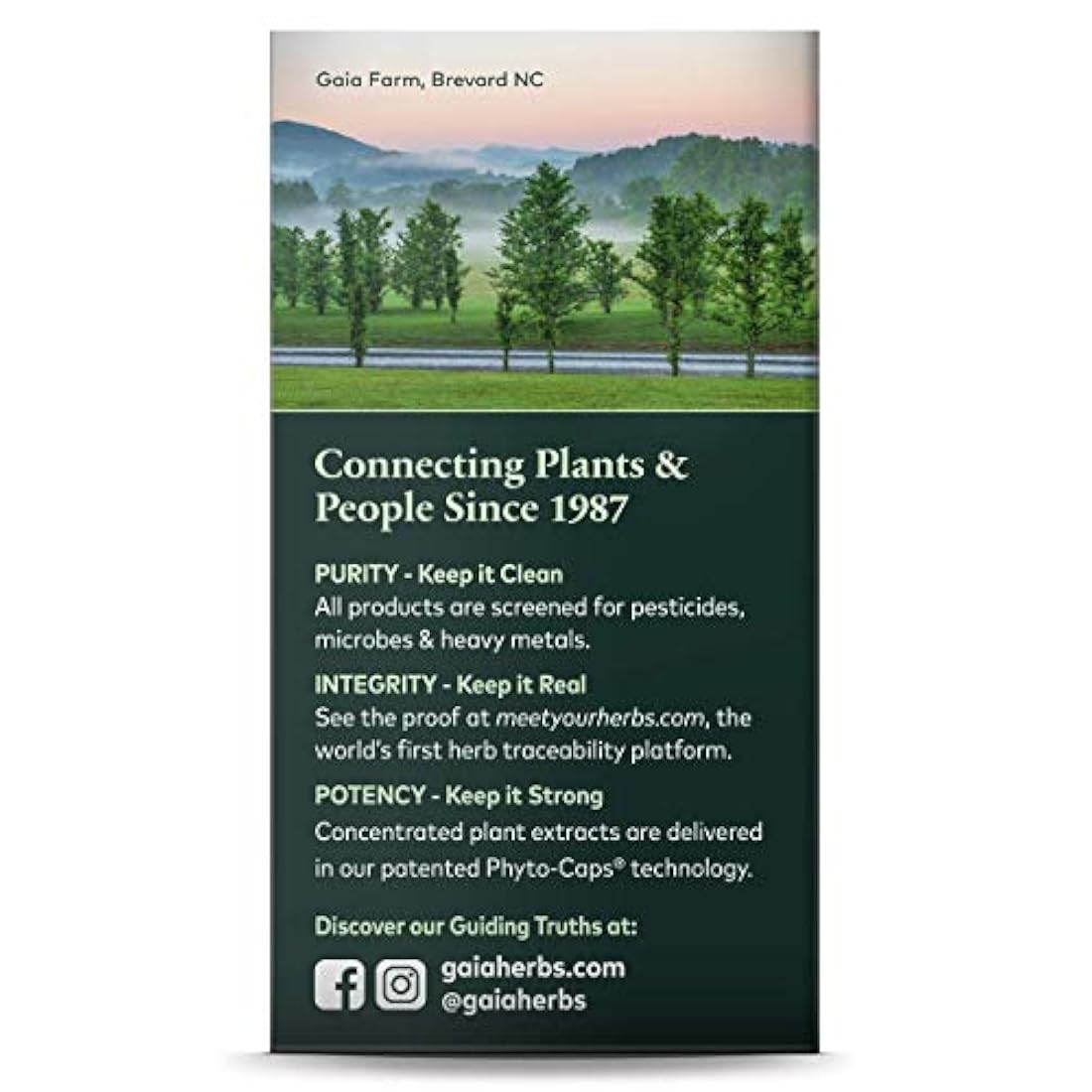 Gais Herbs Eleuthero Raíz Vegan Liquid Cápsulas 1