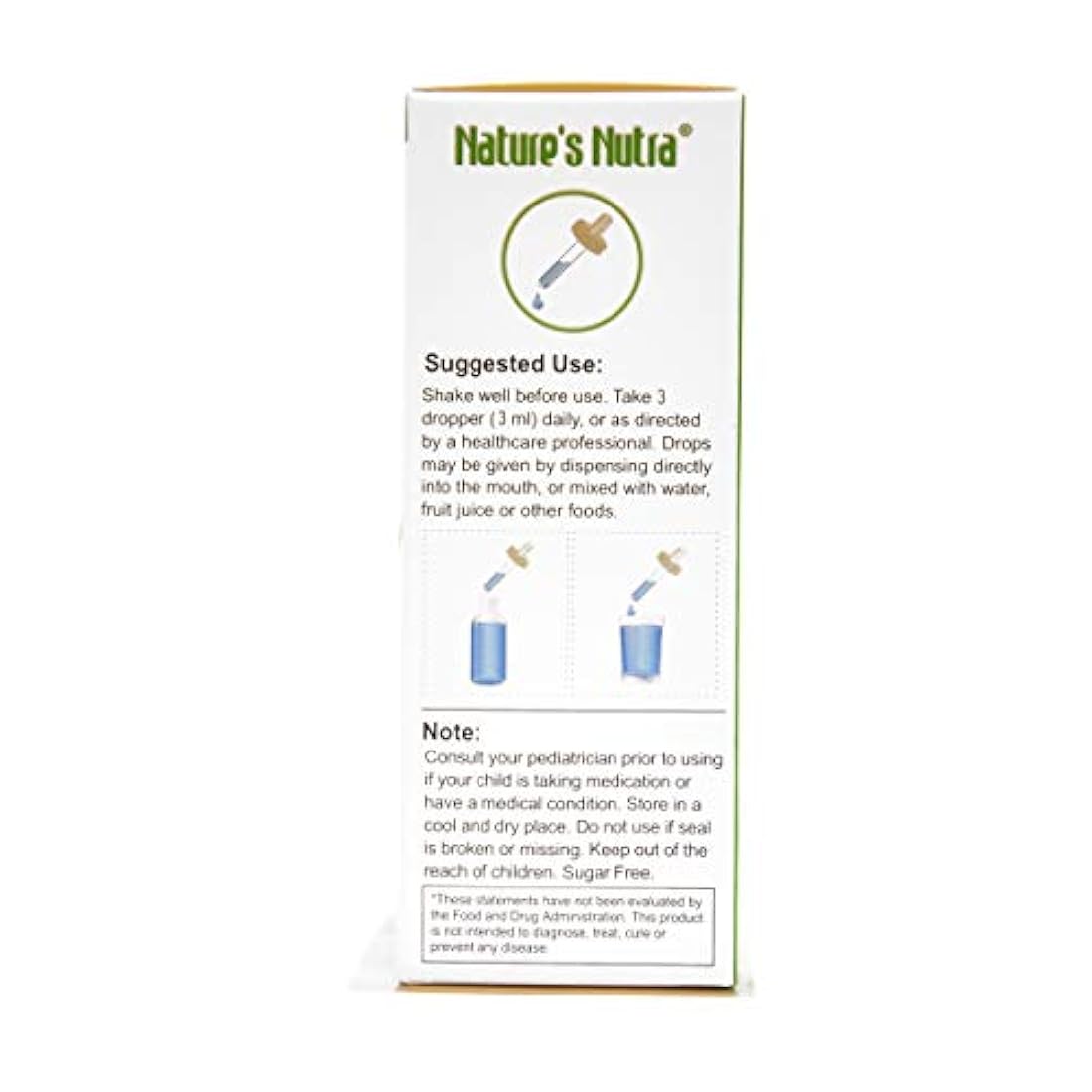 De la Naturaleza Nutra Niño K2 Suplemento de calcio