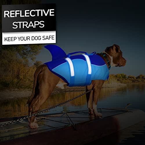 AOFITEE Chaleco salvavidas para perros, ajustable