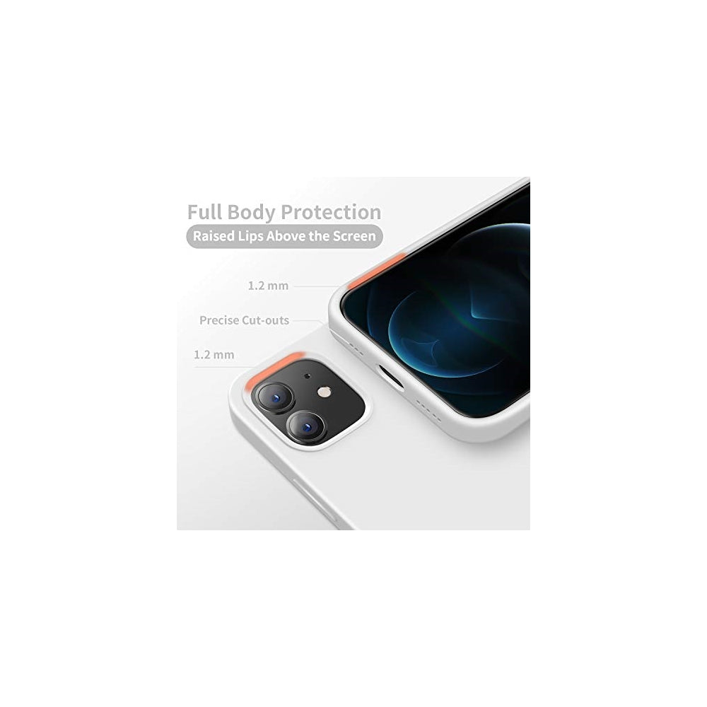 Funda para iPhone 12 iPhone 12 Pro Blanco