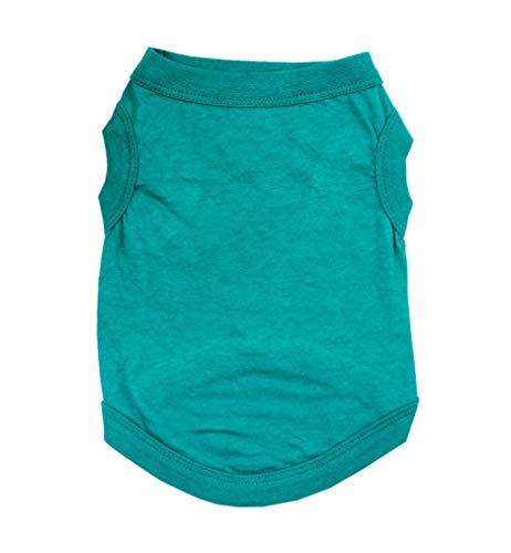 Camisas para perros, camisetas para perros, camisas para cachorros, chaleco para perros, chaleco para cachorros, ropa para mascotas, ropa para perros pequeños, ropa de verano para perros, ropa de playa para perra hembra, xs, Verde oscuro puro.