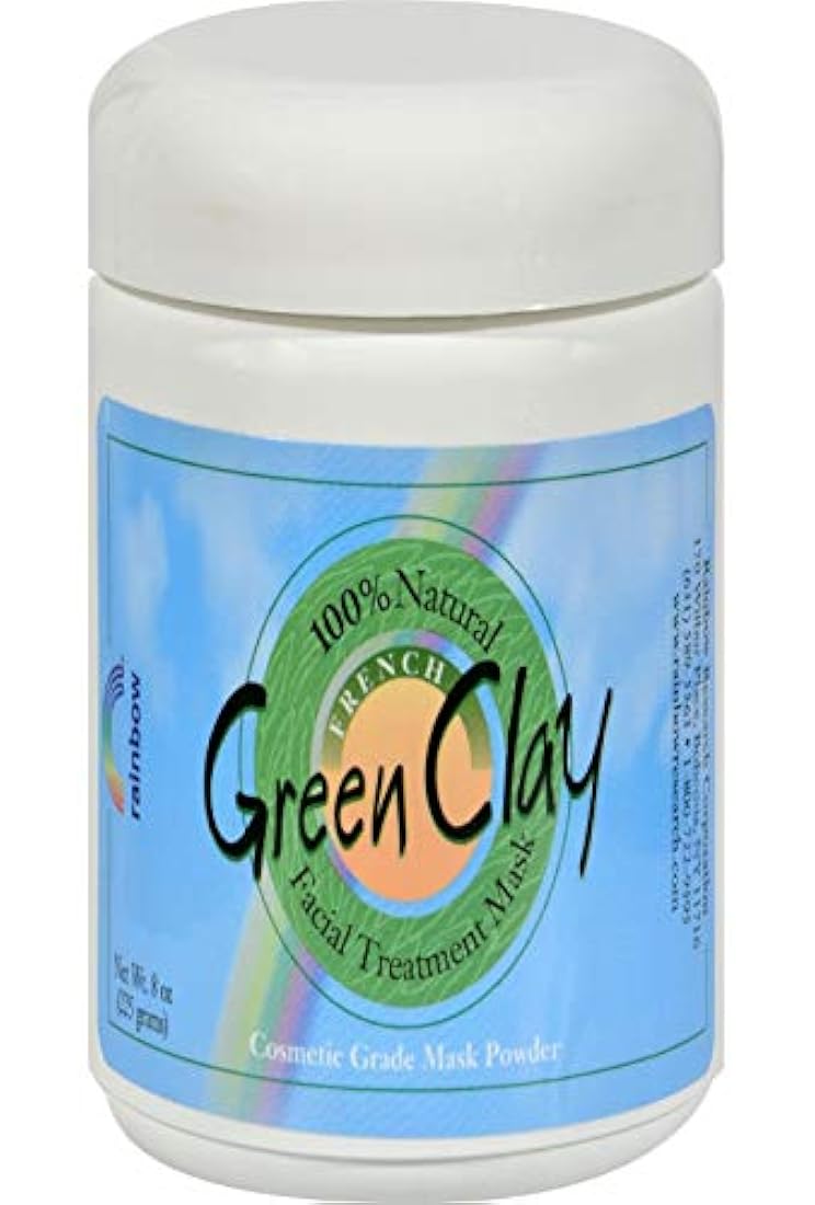 Rainbow Research – Máscara polvo de arcilla verde, 8oz