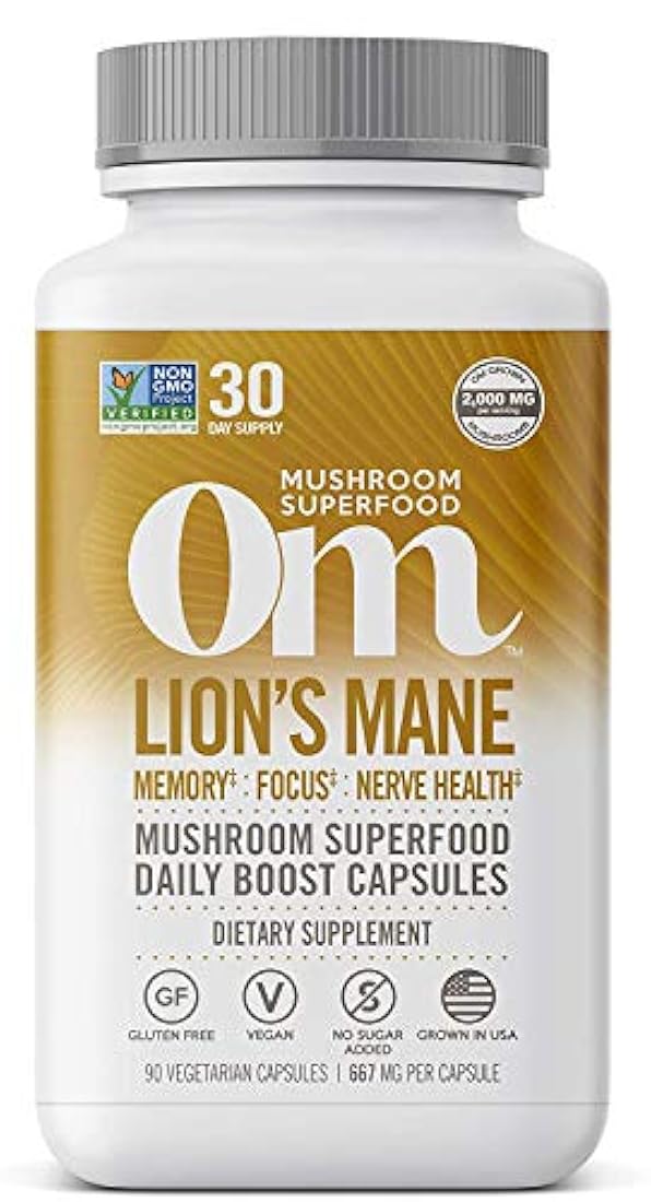 Om Organic Sushroom Nutrition - Suplemento vitamínico