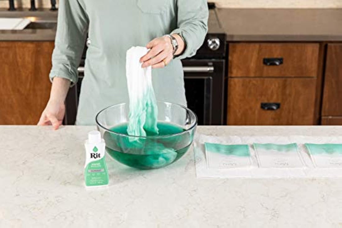 Tinte líquido para telas Rit Dye, 8 onzas, negro