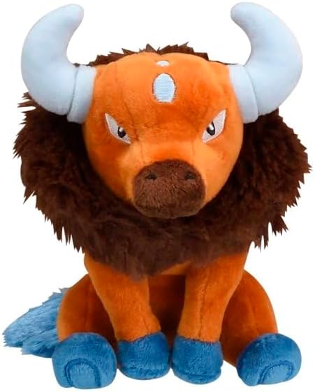 Pokémon Center: Peluche Tauros Sitting Cuties, 5 ¾ pulgadas