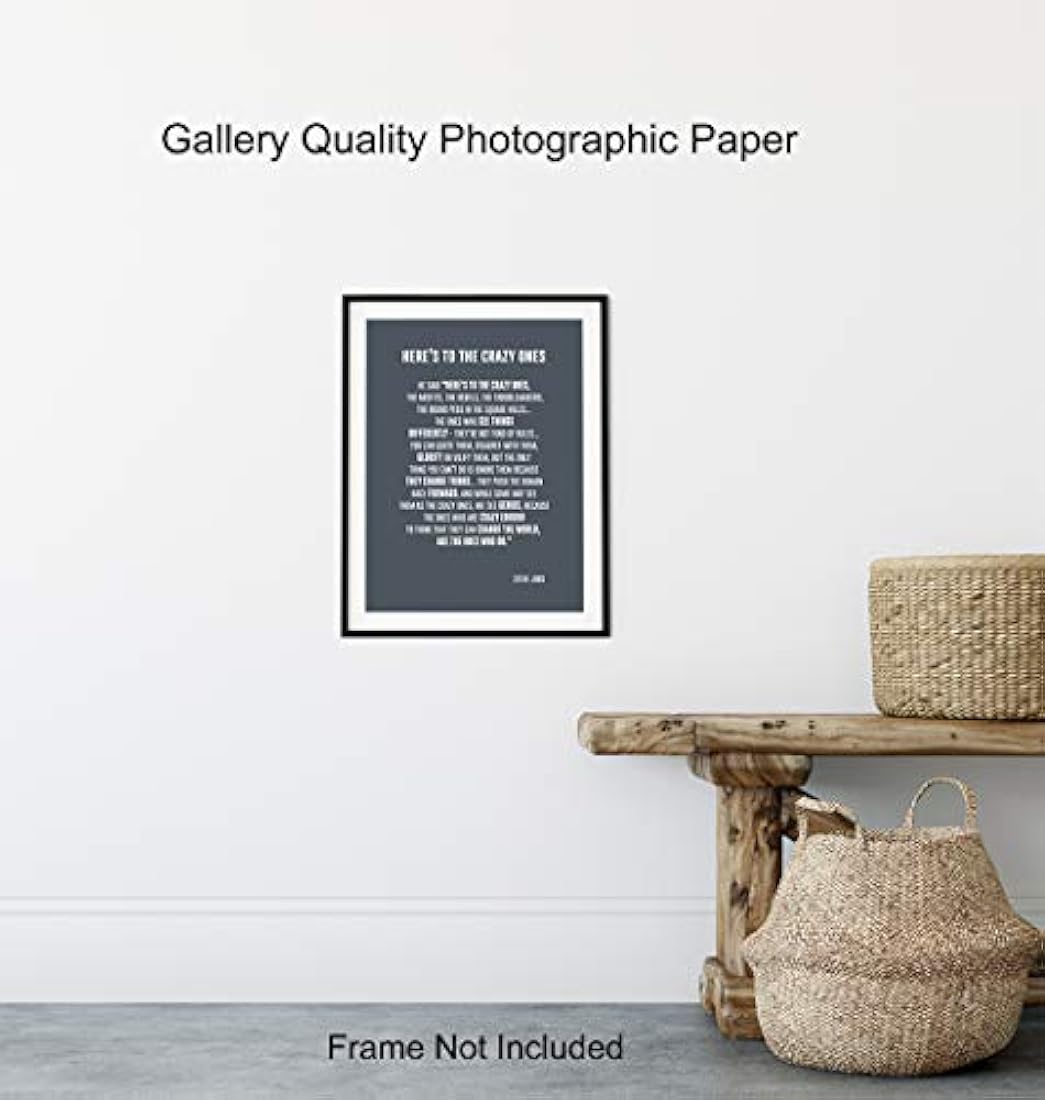 Decoración del hogar motivacional emprendedora 8x10 Lámina