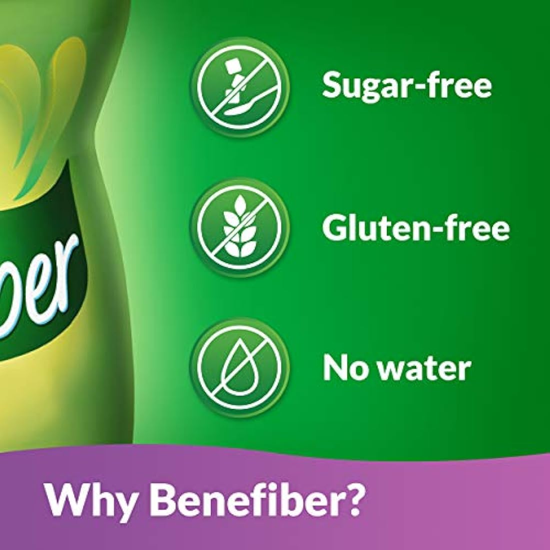 Benefiber suplemento diario de fibra prebiótica