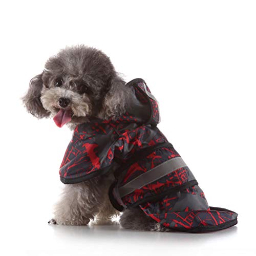 Chubasquero portátil para perro, impermeable, para mascotas