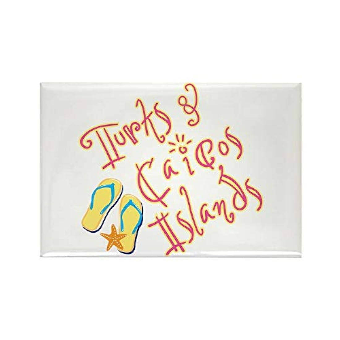 Imán para nevera Islas Turcas y Caicos