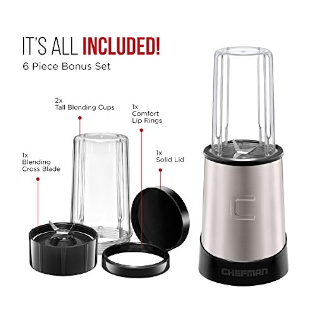 Batidora personal Chefman Ultimate