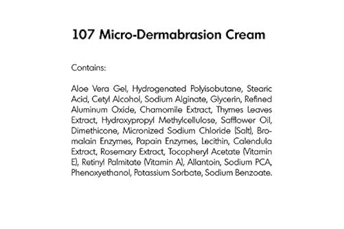 microdermoabrasión Crema (107) | raya