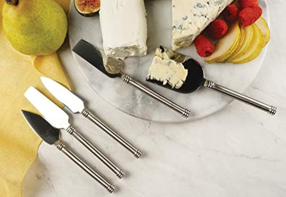Cuchillos de queso, color plateado
