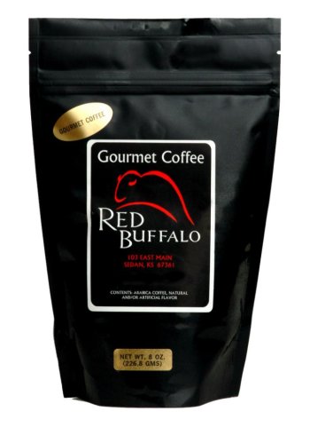 Café Descafeinado Red Buffalo con Sabor a Canela, 1 libra