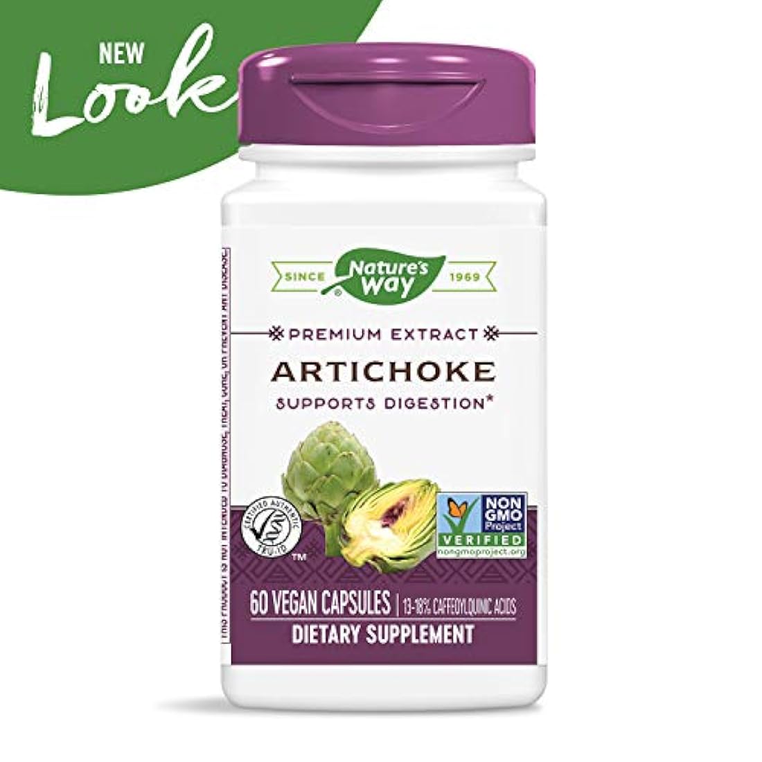 Nature's Way - Alcachofa estandarizada, 64600, N/A, 1