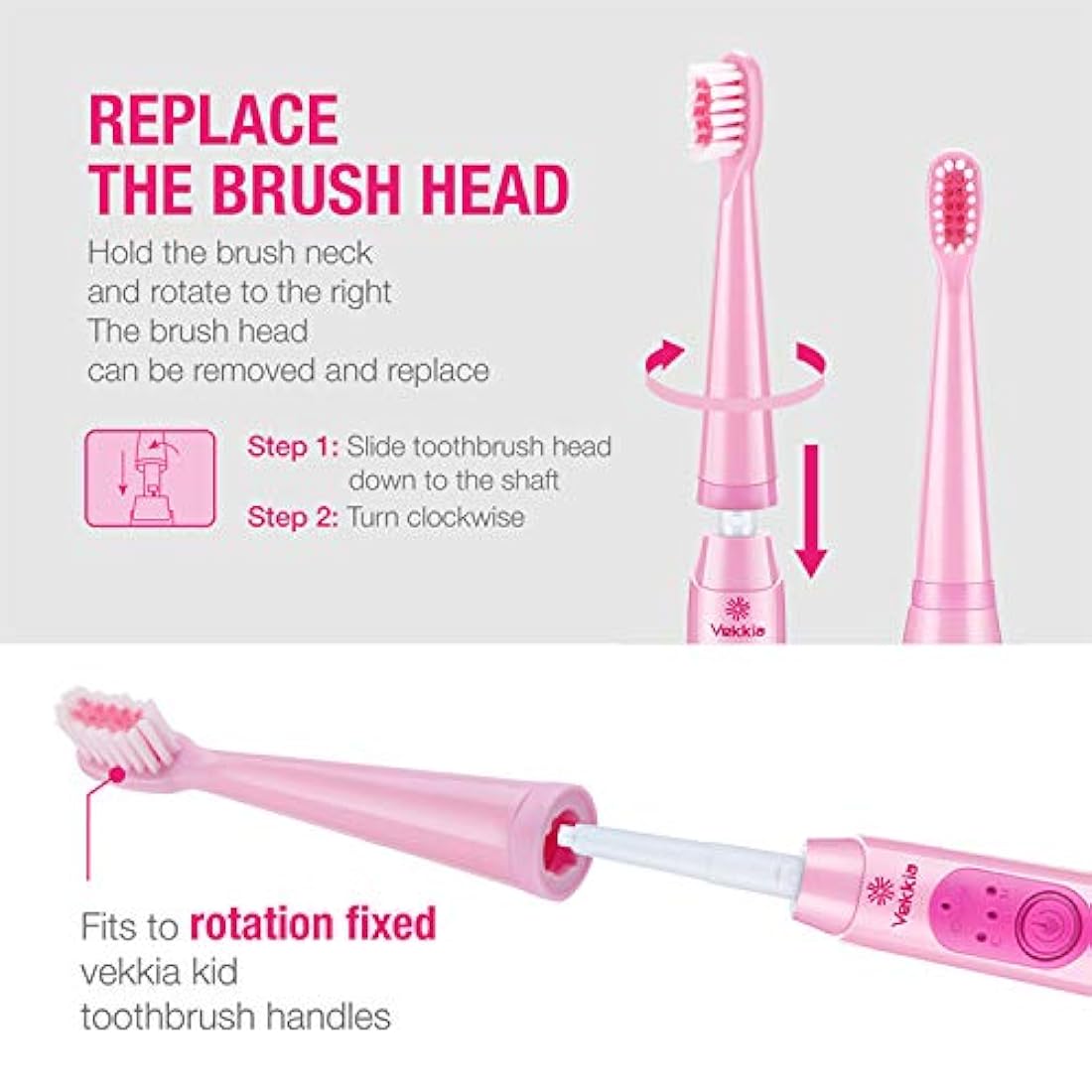 Cabezales de repuesto para cepillo de dientes