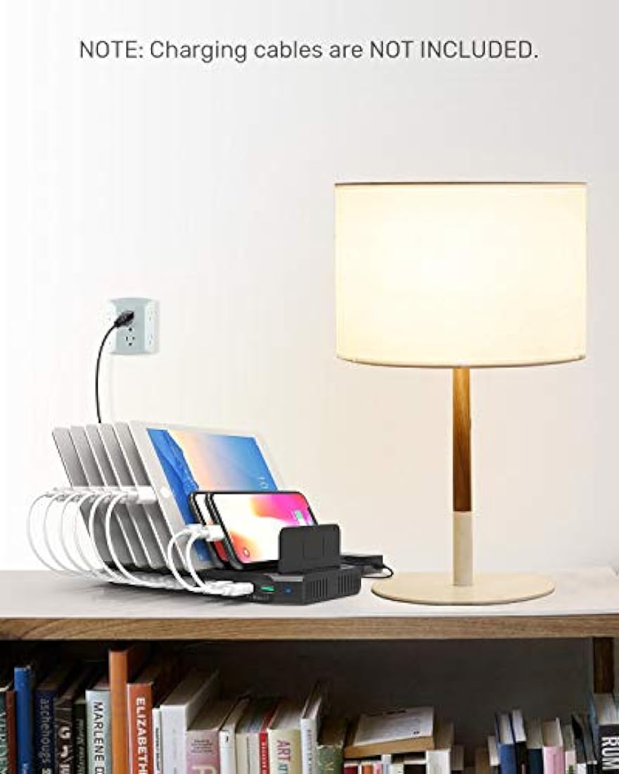 Cargador tipo estación de carga de 10 puertos USB