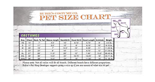 Disfraz para mascota de Superman, colección de Héroes y Villanos de DC, de Rubies Costume, S, Azul/Rojo