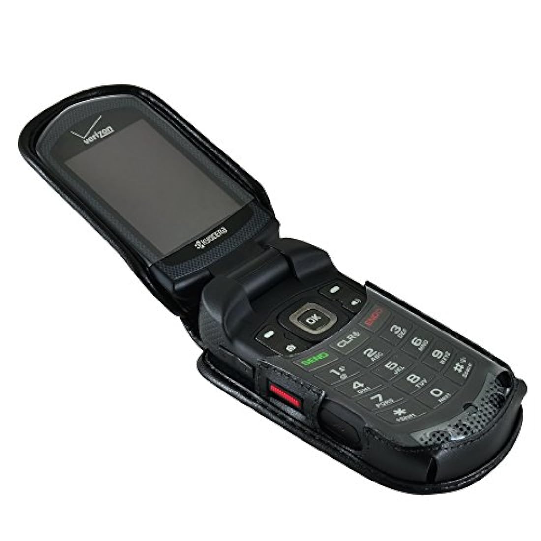 Kyocera-Funda clip de cinturón de metal extraíble giratorio