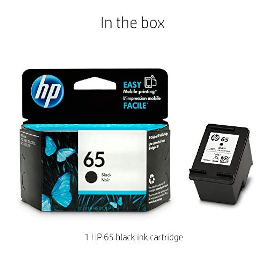 Cartucho HP 65 Original Negro (N9K02AN).