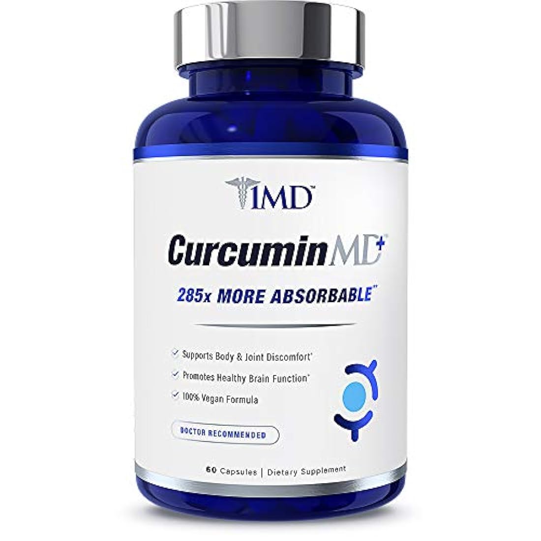 1MD CurcuminMD Plus-Curcumina de cúrcuma Boswellia Serrata