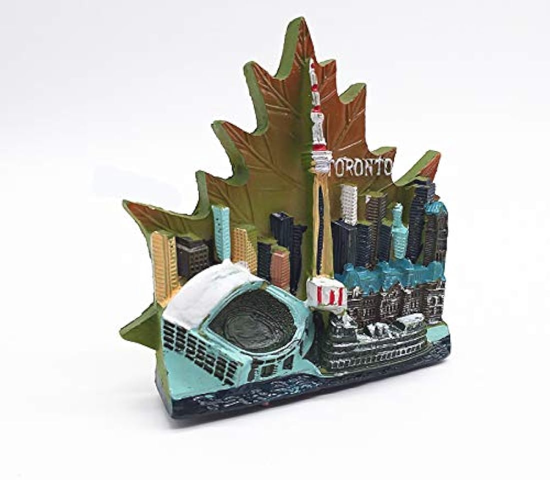 Imán de nevera 3D de Toronto Canadá