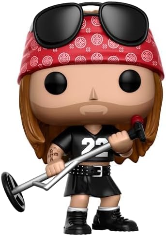 Funko Pop! Rocks: Guns N' Roses - Axl Rose Coleccionable