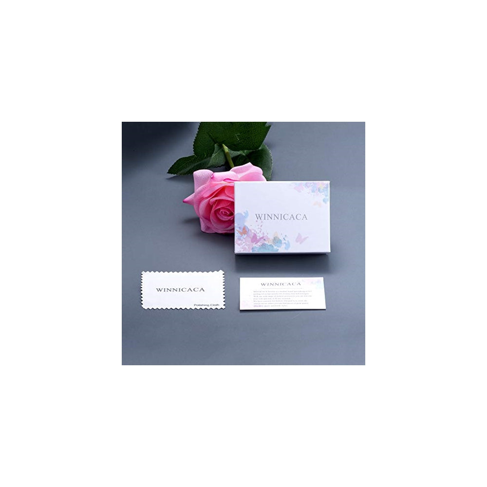 Aretes escaladores de plata esterlina para mujer